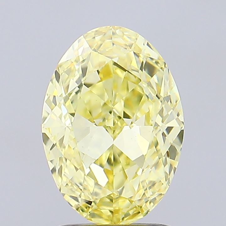 2.02ct Oval  VVS2 Lab Created Diamond