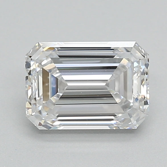 0.93ct Emerald D VVS2 Lab Created Diamond