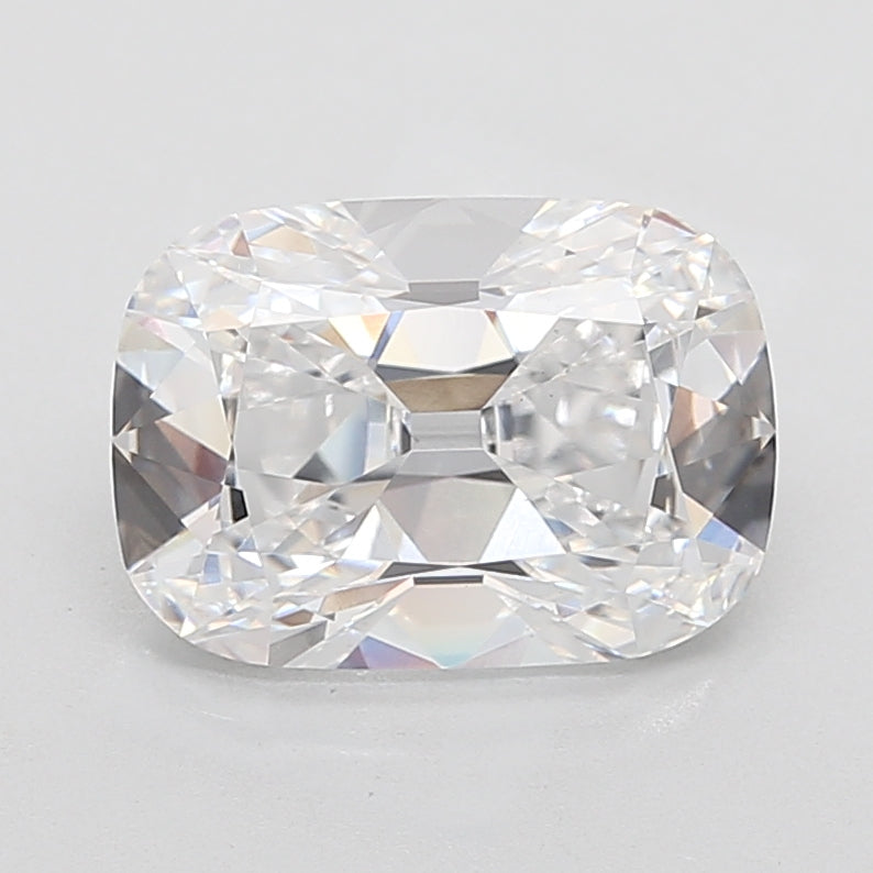 5.6ct Cushion D VS1 Lab Created Diamond