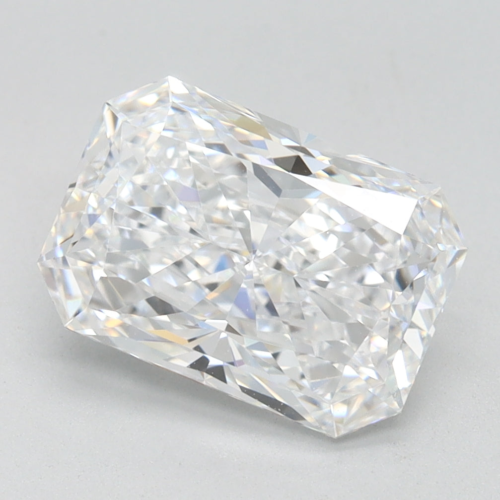 2.2ct Radiant D IF Lab Created Diamond
