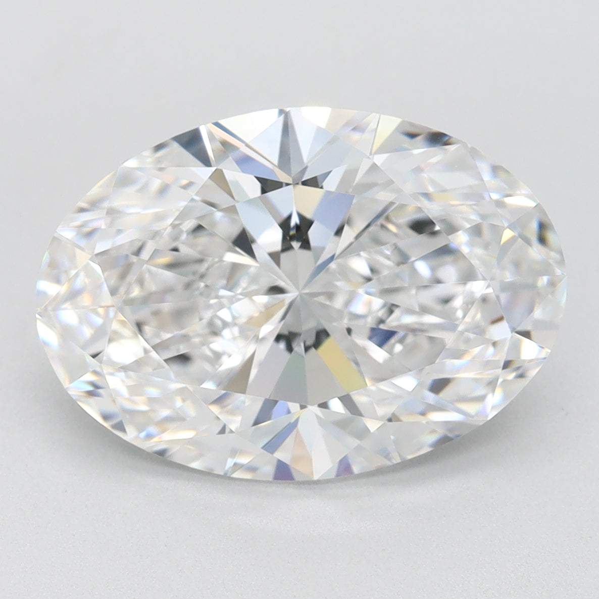 3.59ct Oval D IF Lab Created Diamond