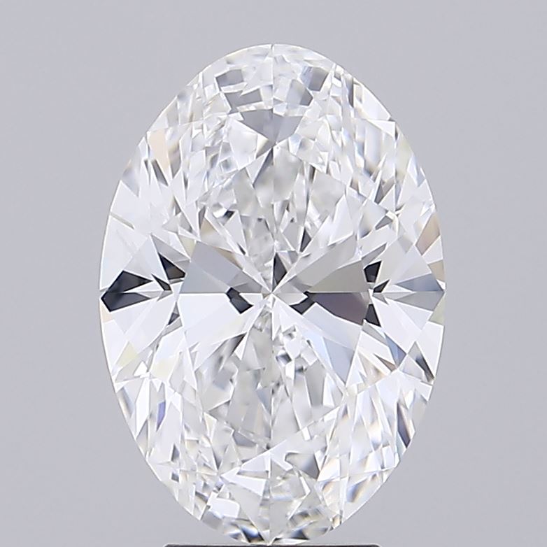 4.01ct Oval D IF Lab Created Diamond