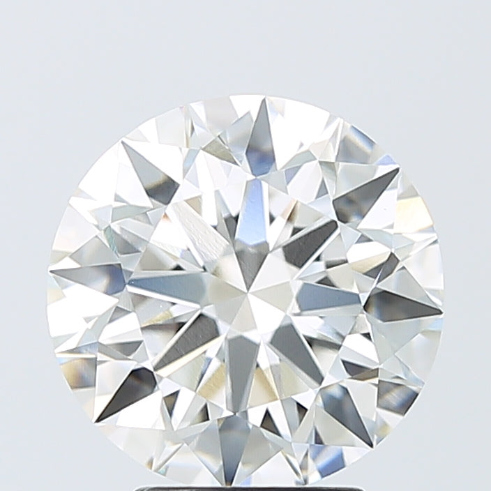4.01ct Round F VVS2 Lab Created Diamond