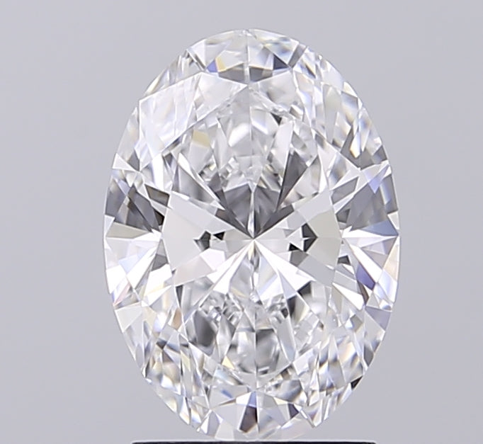 2.04ct Oval D VVS1 Lab Created Diamond