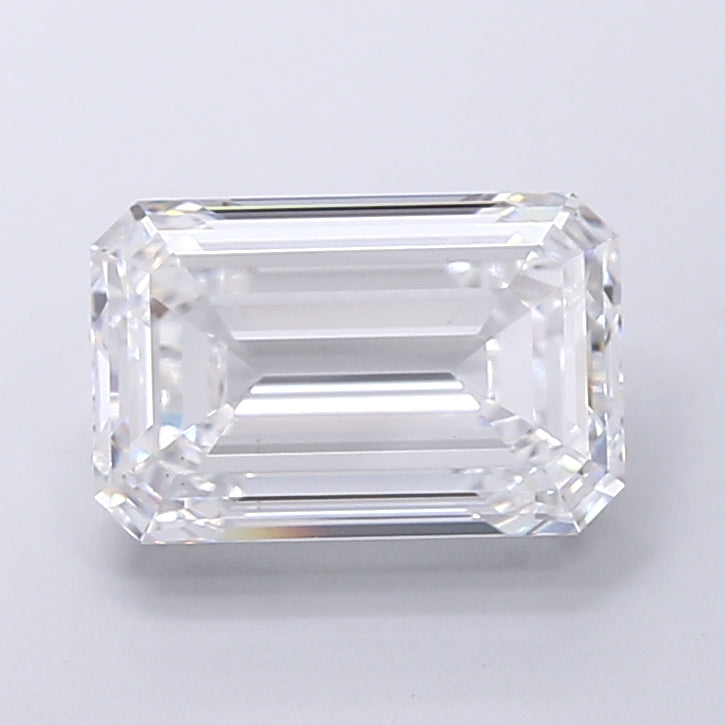 6.17ct Emerald D VS1 Lab Created Diamond