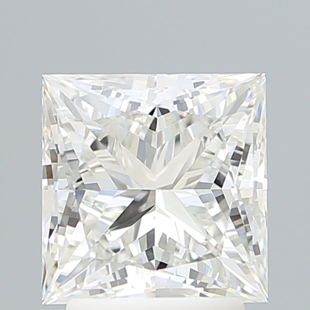 2.67ct Princess F VS1 Lab Created Diamond