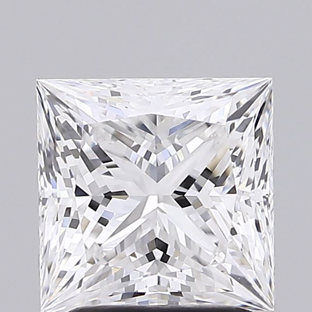 2.09ct Princess E VVS2 Lab Created Diamond