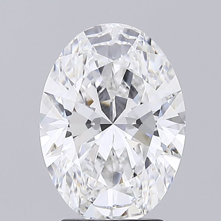 3.05ct Oval E VVS1 Lab Created Diamond