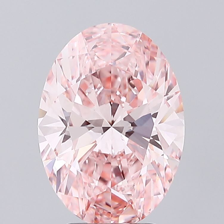 4.04ct Oval  VVS2 Lab Created Diamond