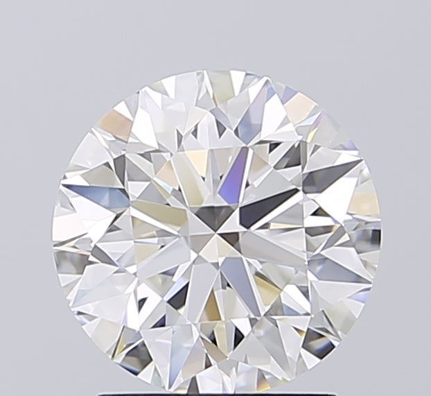 2.1ct Round F VVS2 Lab Created Diamond