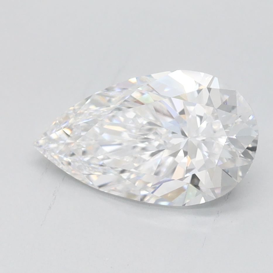 1.05ct Pear D VVS1 Lab Created Diamond
