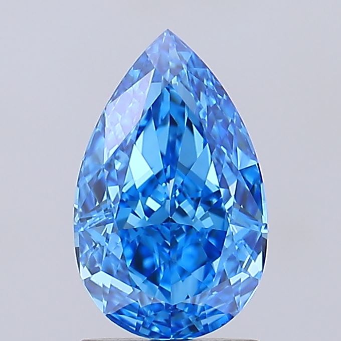 1.7ct Pear  VS1 Lab Created Diamond