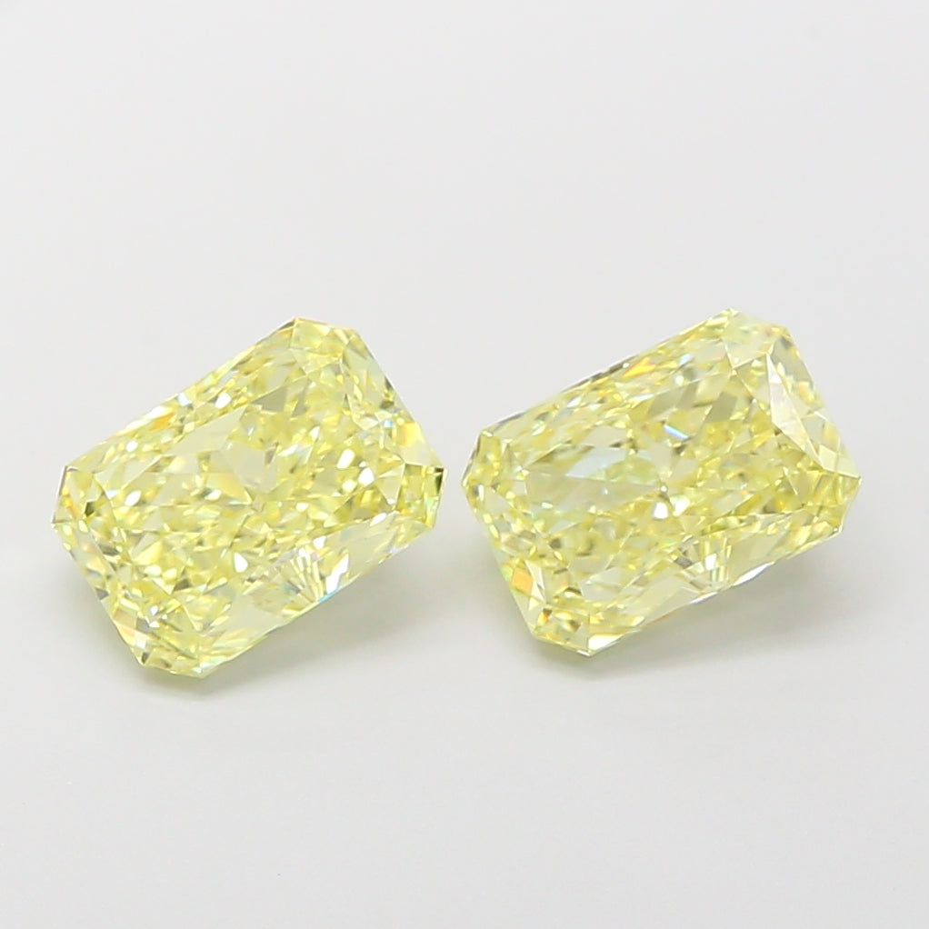 1.59ct Radiant  VVS2 Lab Created Diamond
