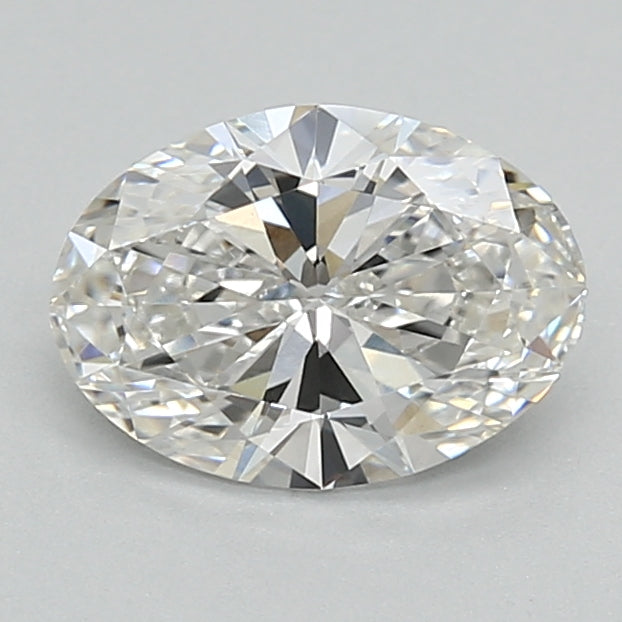 0.97ct Oval F VVS2 Lab Created Diamond