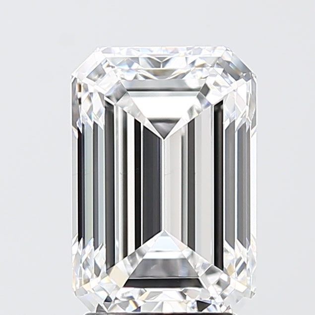 3.06ct Emerald D VS1 Lab Created Diamond