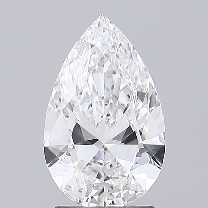 2.11ct Pear E VVS2 Lab Created Diamond