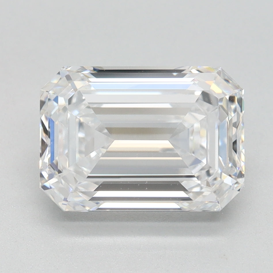 2ct Emerald D IF Lab Created Diamond