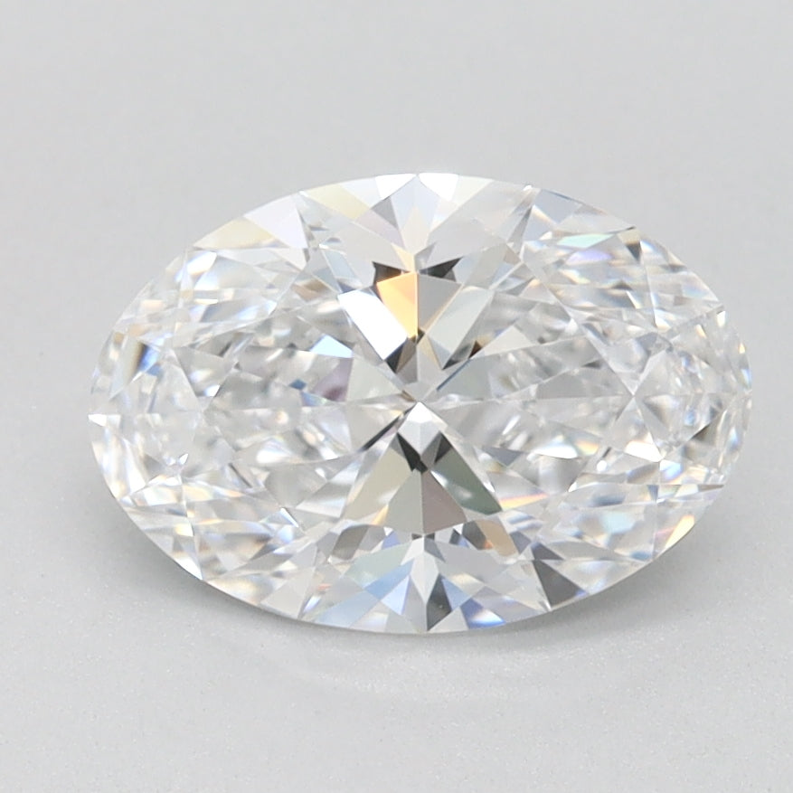 1.16ct Oval D IF Lab Created Diamond