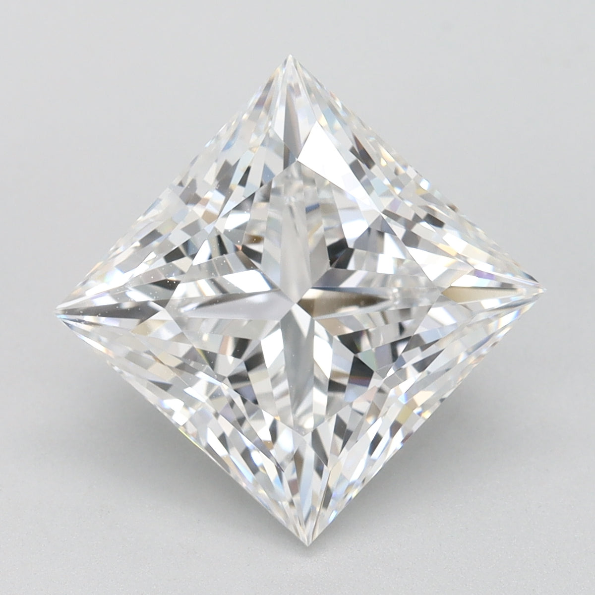 4.1ct Princess D VVS1 Lab Created Diamond