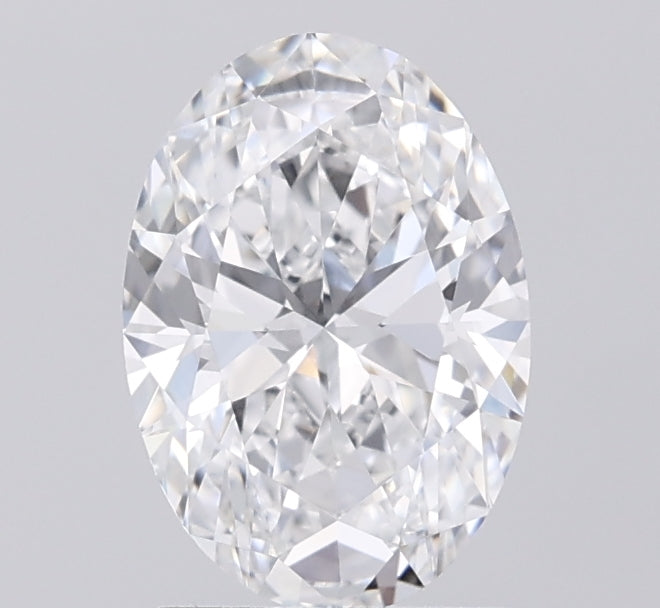 1.6ct Oval D VVS2 Lab Created Diamond