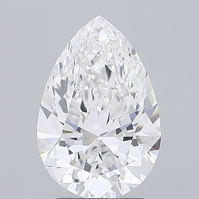 2.44ct Pear D VVS1 Lab Created Diamond