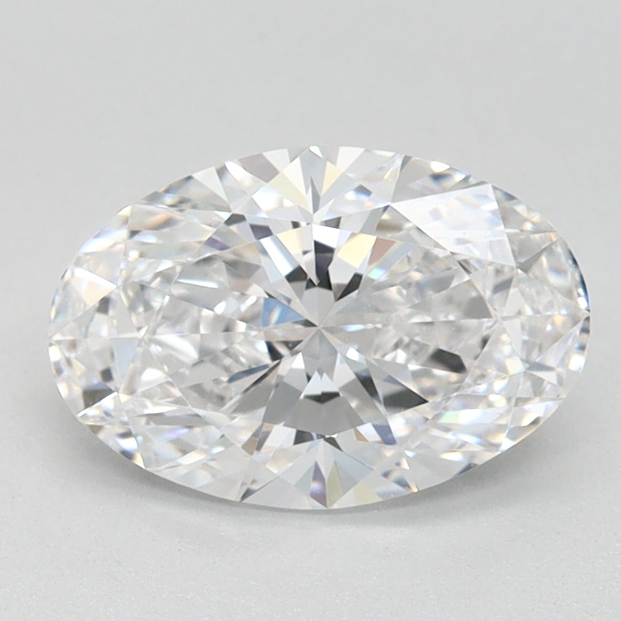 1.45ct Oval D IF Lab Created Diamond