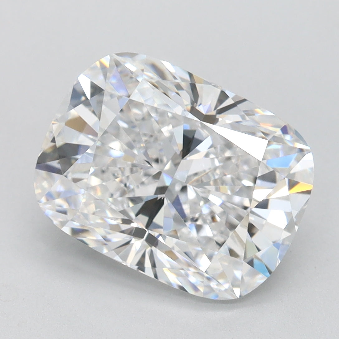 3.08ct Cushion D IF Lab Created Diamond
