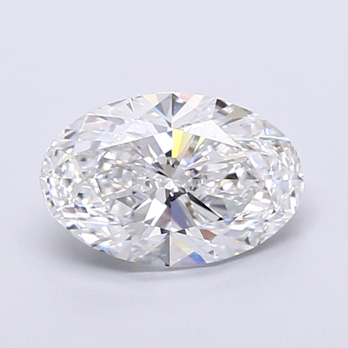 4.06ct Oval D IF Lab Created Diamond