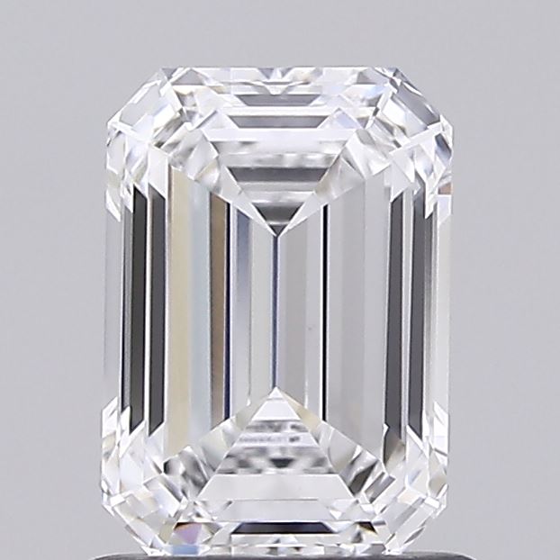 1.1ct Emerald D FL Lab Created Diamond
