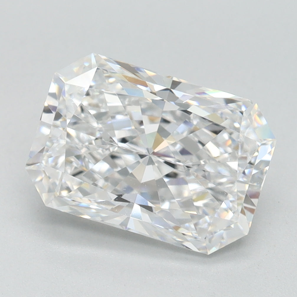 2.24ct Radiant D IF Lab Created Diamond