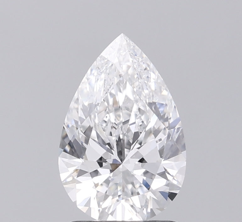 1.5ct Pear D VVS1 Lab Created Diamond