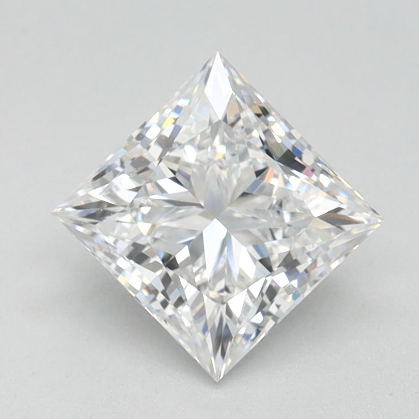 1.04ct Princess D IF Lab Created Diamond