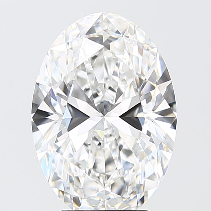 4.03ct Oval D VVS2 Lab Created Diamond