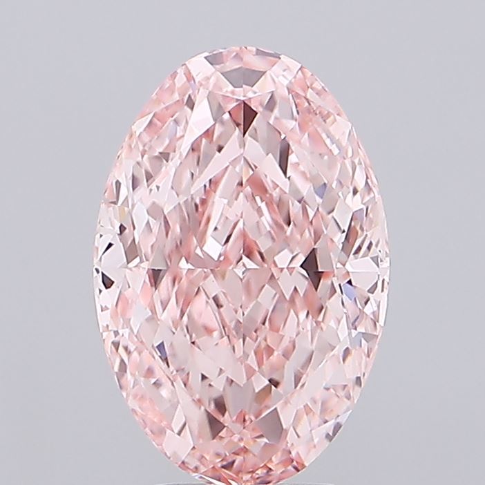 4.21ct Oval  VVS2 Lab Created Diamond