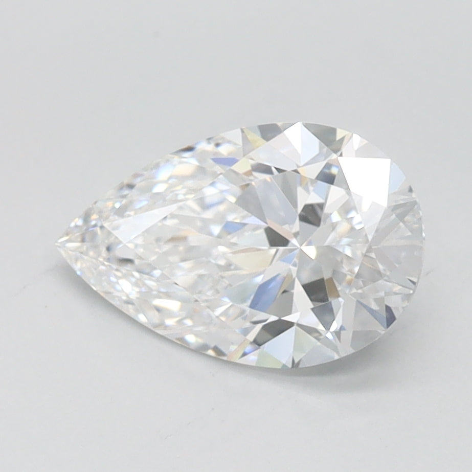 1.02ct Pear D VVS1 Lab Created Diamond