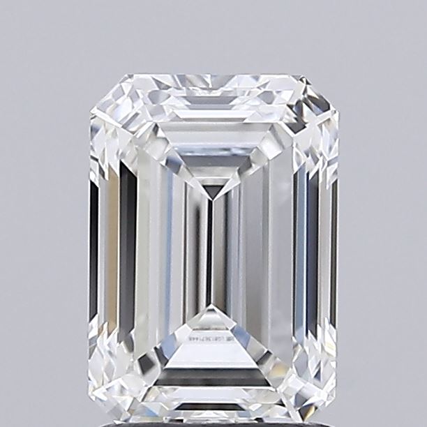 1.58ct Emerald F VVS1 Lab Created Diamond