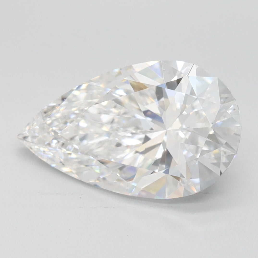 1.87ct Pear D VVS1 Lab Created Diamond