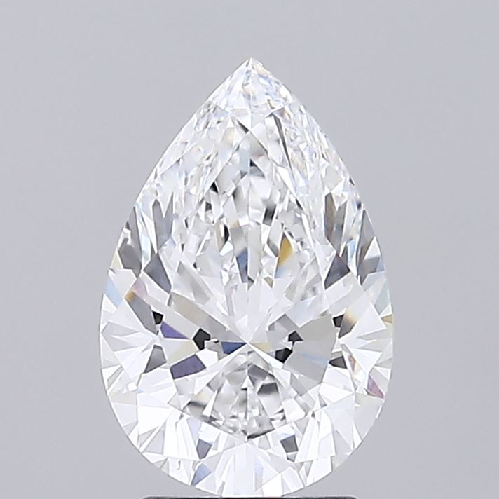 2.51ct Pear D VVS1 Lab Created Diamond