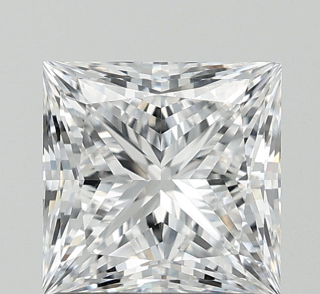 1.52ct Princess D VVS2 Lab Created Diamond