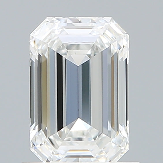 1.05ct Emerald D IF Lab Created Diamond