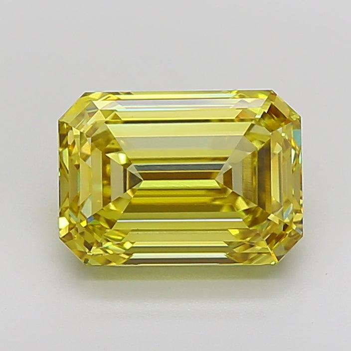 5.56ct Emerald  VS1 Lab Created Diamond