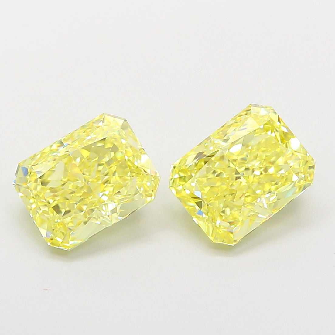 1.55ct Radiant  VVS2 Lab Created Diamond