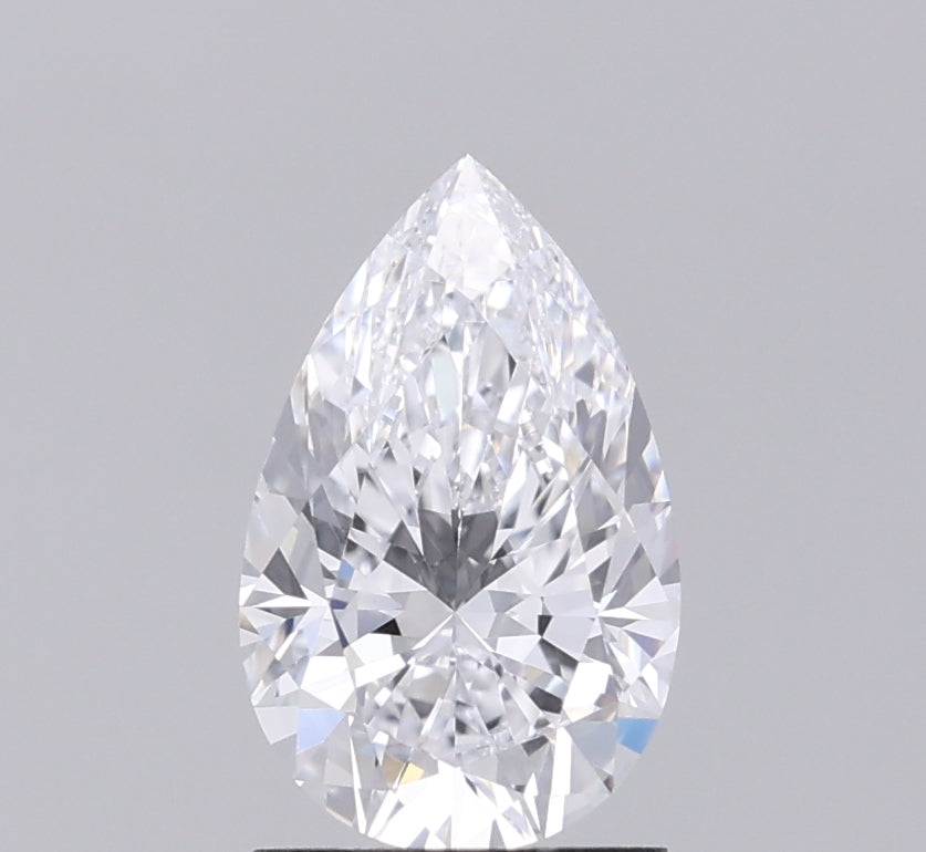 1.53ct Pear D VVS2 Lab Created Diamond