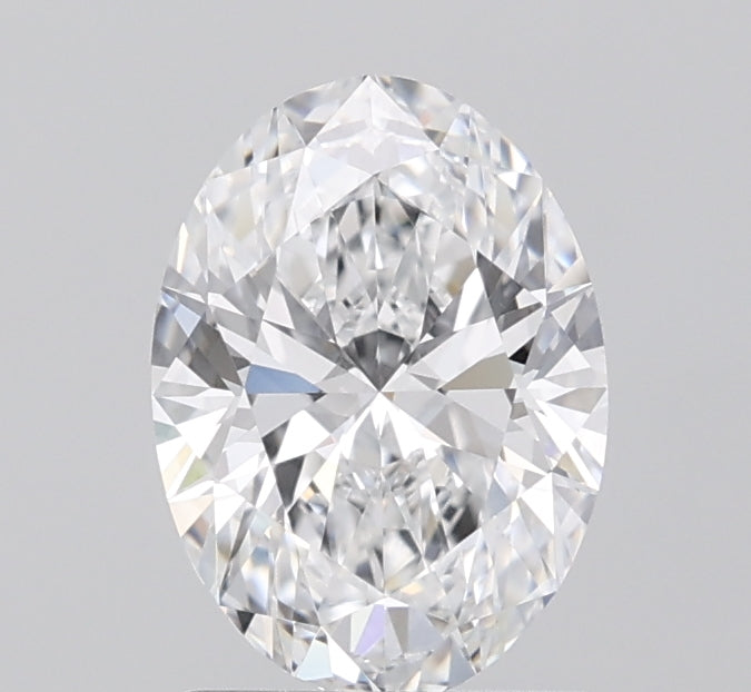 1.5ct Oval D VVS2 Lab Created Diamond