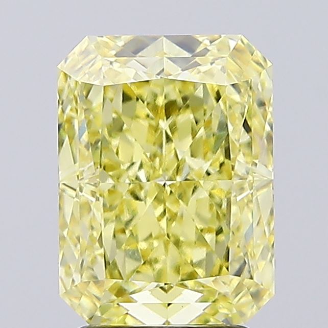 3.22ct Radiant  VVS2 Lab Created Diamond