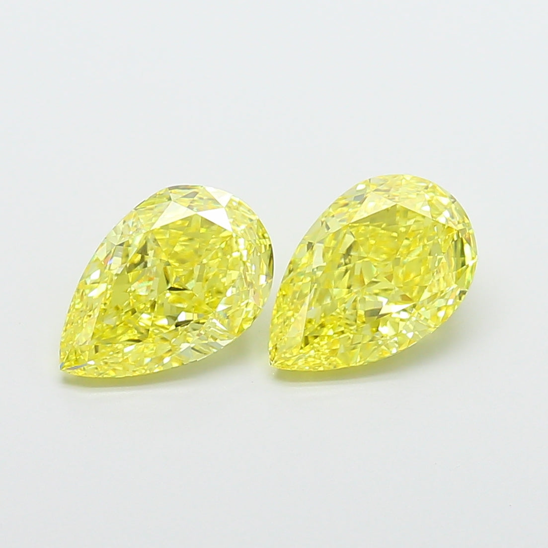 2.05ct Pear  VVS2 Lab Created Diamond