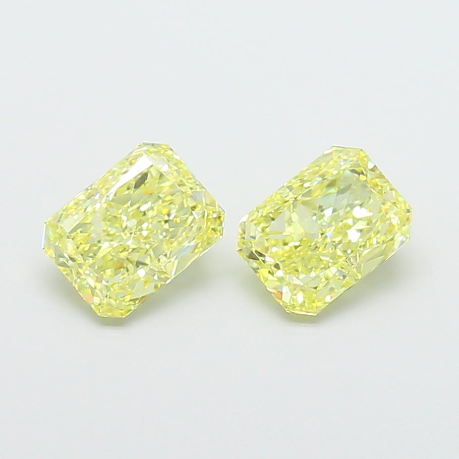 1.08ct Radiant  VVS2 Lab Created Diamond