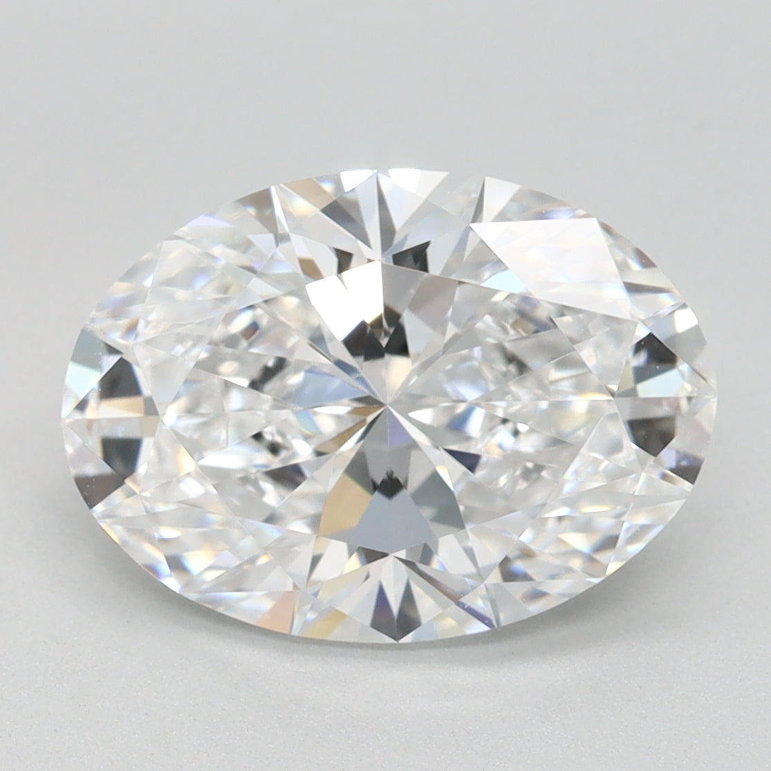 2.8ct Oval D IF Lab Created Diamond
