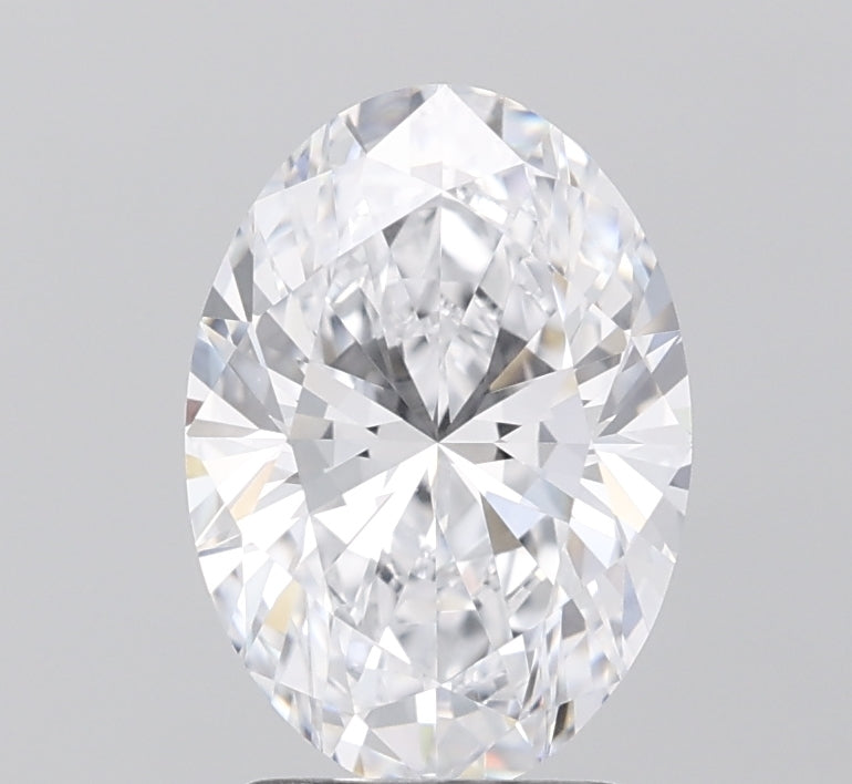 2.09ct Oval D IF Lab Created Diamond