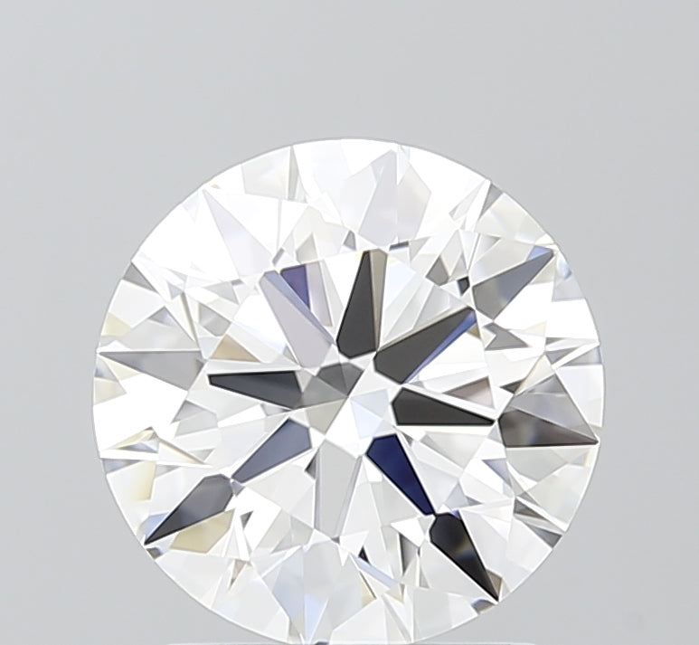 2ct Round D VVS2 Lab Created Diamond